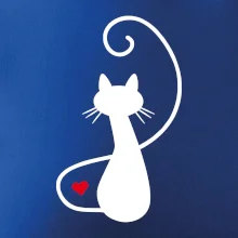 Zamilovaná mačka spredu