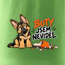 Boty jsem neviděl - štěně vlčáka