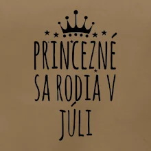 Princezné sa rodia v júli