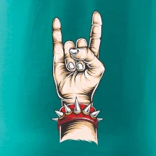 Rocková ruka s náramkom