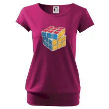 Rubikova kocka kreslená