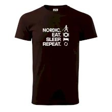 Nordic walking eat sleep