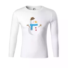 Snehuliak so šálom Snehuliak so šálom