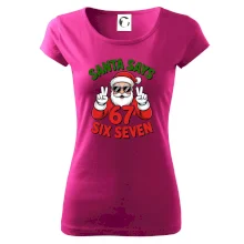 Santa says 67