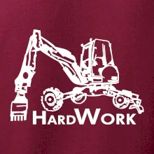 Hard Work kráčajúce rýpadlo