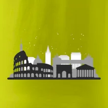 Rím silueta pamiatky