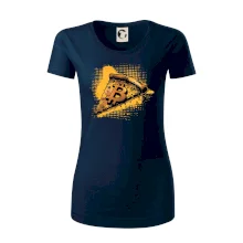 Bitcoin oranžová pizza