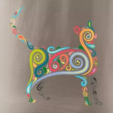 Mačka farebné krivky