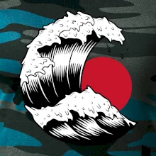 Japan culture - vlna