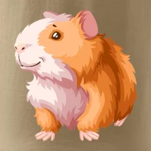 Morča - kreslené, bielo oranžové