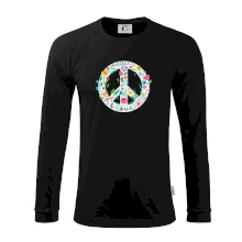 Peace and love symbol