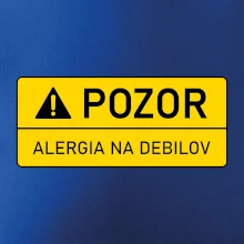 Pozor alergia na debilov