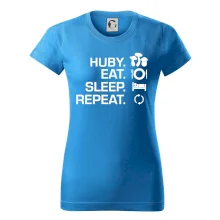 Huby Eat Sleep Repeat Huby Eat Sleep Repeat