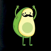 Párové triko - avokádo