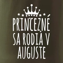 Princezné sa rodia v auguste