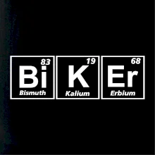 Biker - Tabuľka prvkov Biker - Tabuľka prvkov