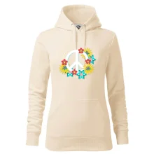 Peace symbol abstraktný