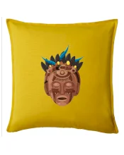 Mayová maska hnedá