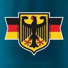 Nemecká orlica a vlajka