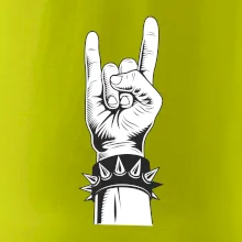 Rock ruka s náramkom