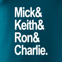 Mick Keith Ron Charlie