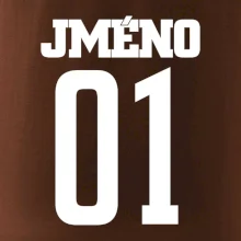 Florbalový dres - vlastné meno a číslo
