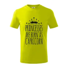 Princesses are born as Capricorn - Kozorožec