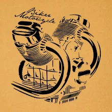 Biker Motorcycle motor