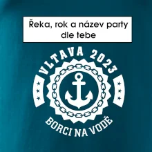 K vode - kotva (vlastný nápis)