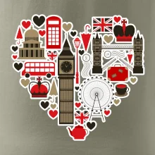 Britské srdce - objekty