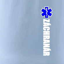 Nápis Záchranár + hviezda