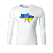 Ukrajina vlajka mapa Ukrajina vlajka mapa