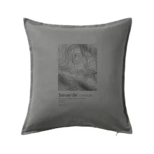 Severák - vrstevnice v obdĺžniku