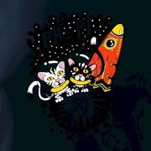 Pi a Pi z mačacej planéty (Pecka Design)