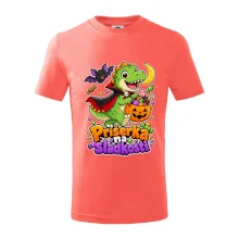 Príšerka na sladkosti - dinosaurus s tekvicou