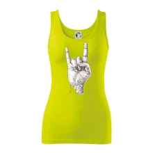 Rocková ruka kreslená