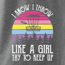 Disc golf i know i throw