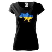 Ukrajina vlajka mapa Ukrajina vlajka mapa