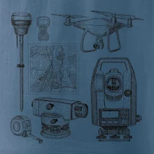 Geodet teodolit dron Geodet teodolit dron