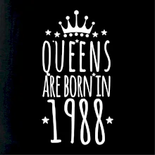 Queens are born in 1988
