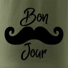 Mustache Bon Jour