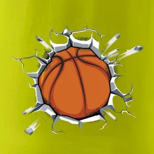 Basketbal lopta v triku Basketbal lopta v triku