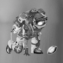 Americký futbal astronaut