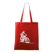 MTB kreslený cyklista MTB kreslený cyklista