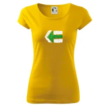 Párová turistická značka zelená Párová turistická značka zelená