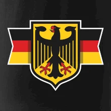 Nemecká orlica a vlajka