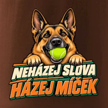 Neházej slova házej míček - vlčák