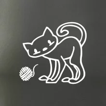 Mačka - Klbko - prsia Mačka - Klbko - prsia