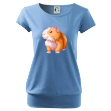 Morča - kreslené, bielo oranžové