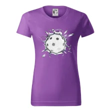 Florbal lopta v triku Florbal lopta v triku